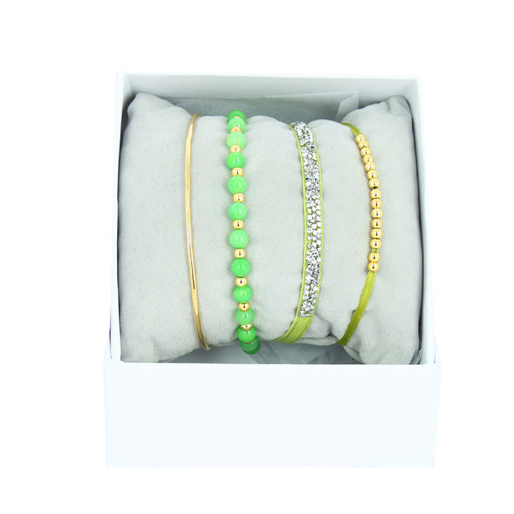 Strass box mini bangle wire