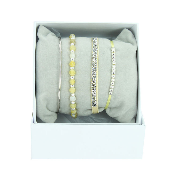 Strass box mini bangle wire