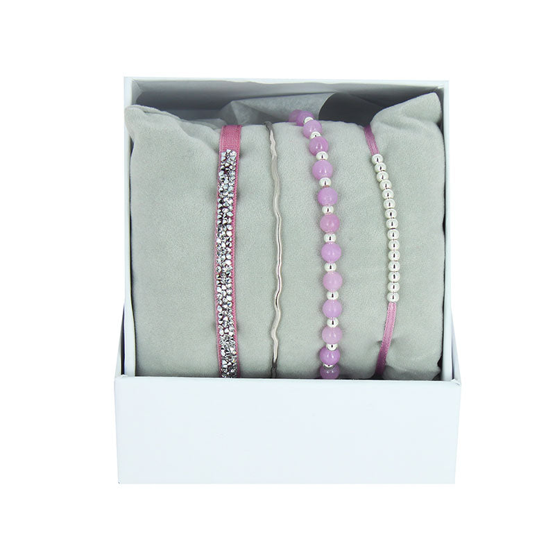 Strass box mini bangle wire