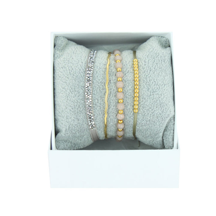 Strass box mini bangle wire