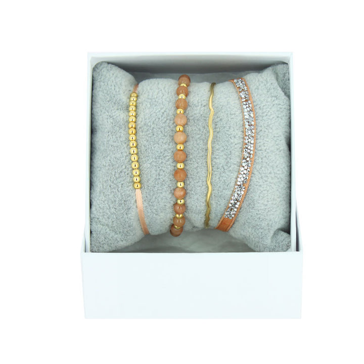 Strass box mini bangle wire