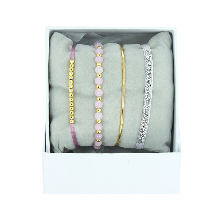 Strass box mini bangle wire