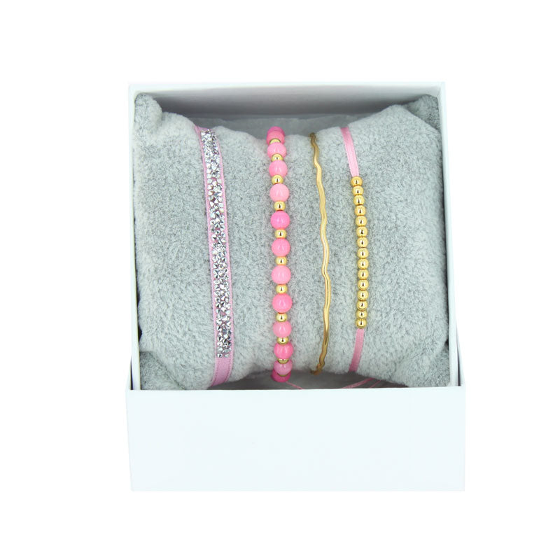 Strass box mini bangle wire