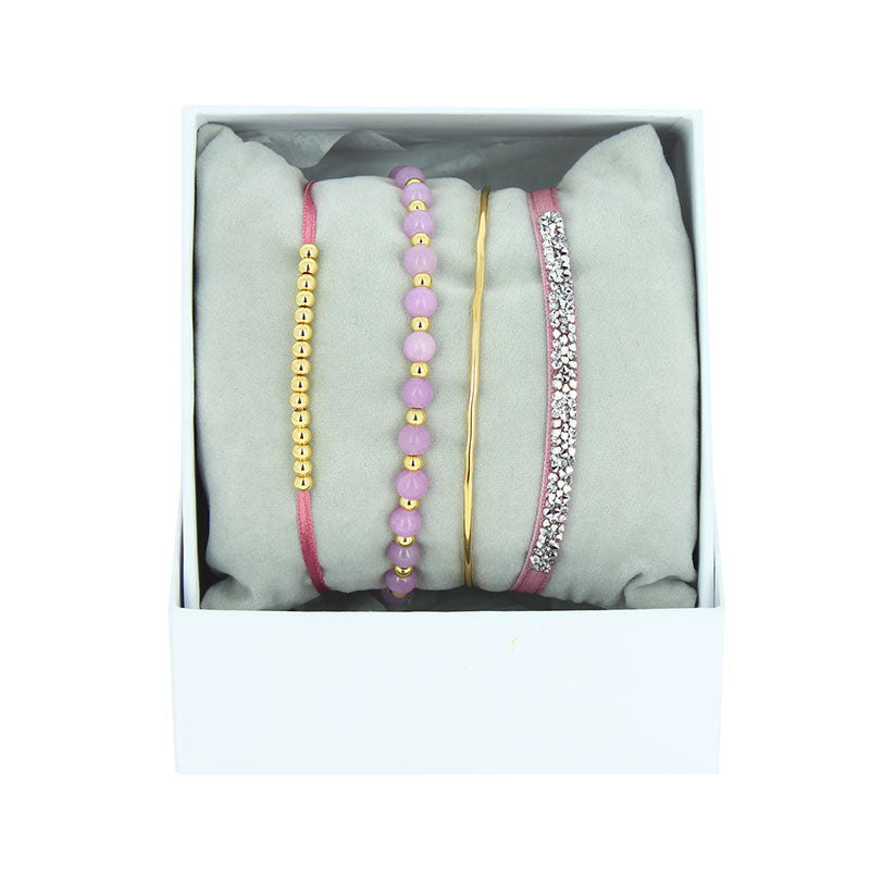 Strass box mini bangle wire