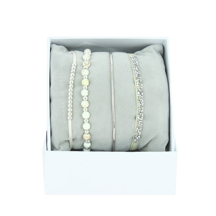 Strass box mini bangle wire