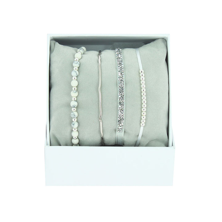 Strass box mini bangle wire