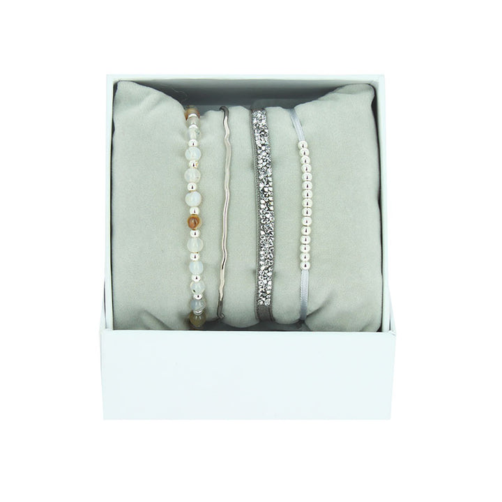 Strass box mini bangle wire