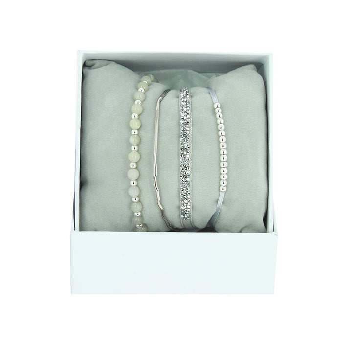 Strass box mini bangle wire