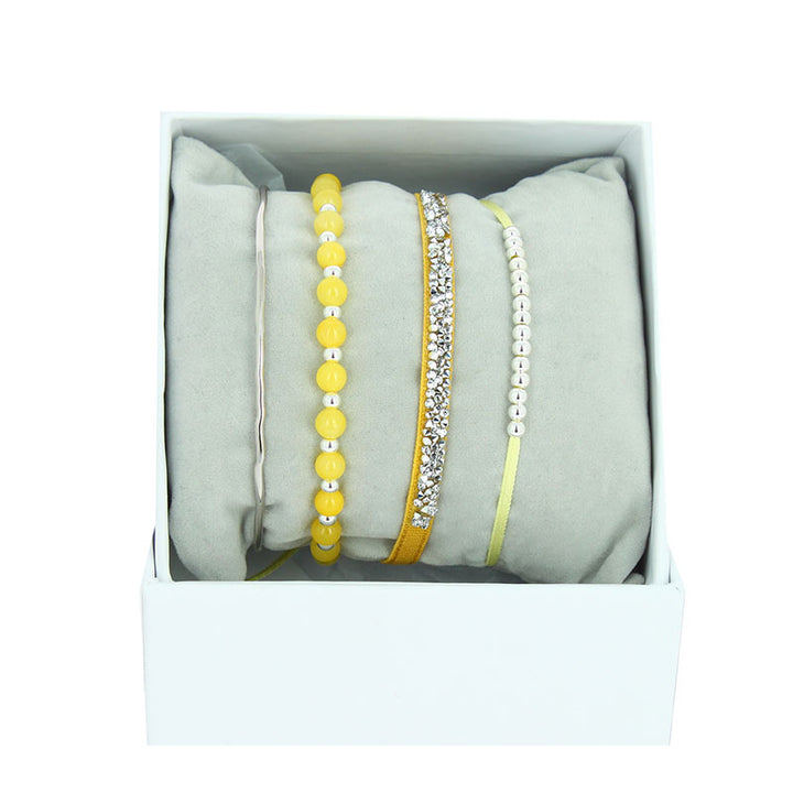 Strass box mini bangle wire