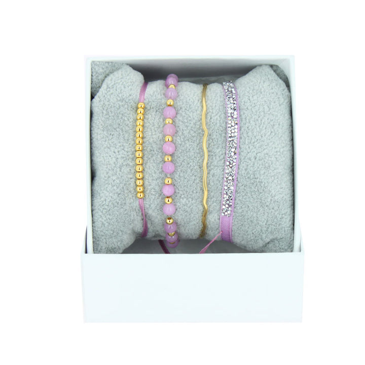 Strass box mini bangle wire