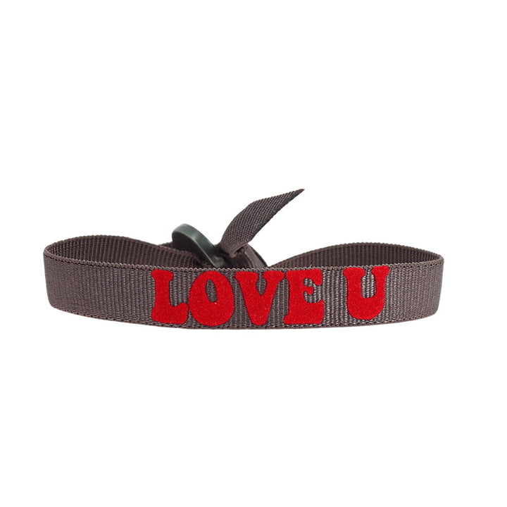 Message bracelet / love u