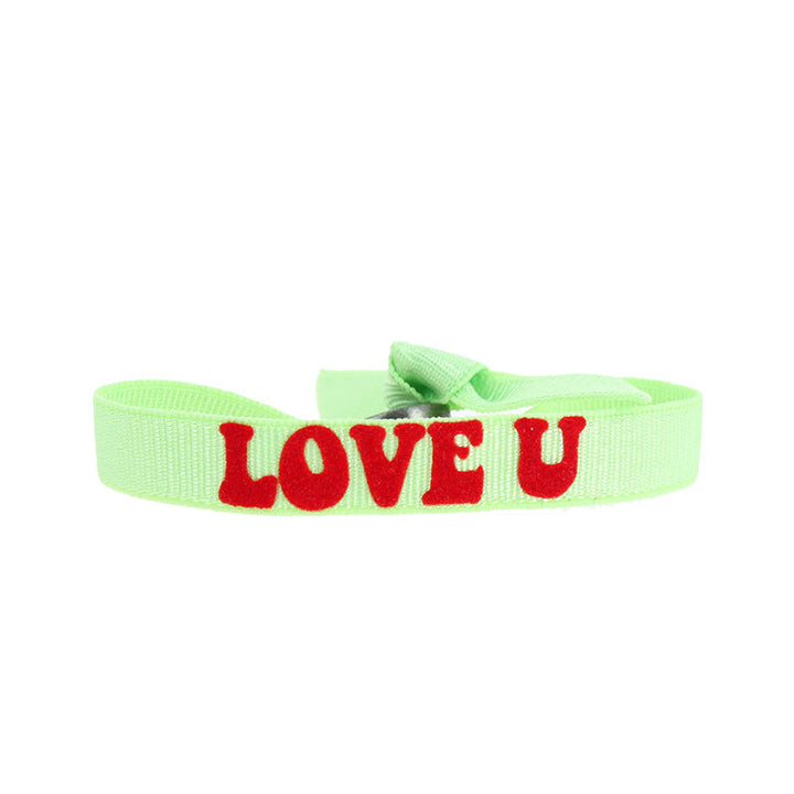 Message bracelet / love u