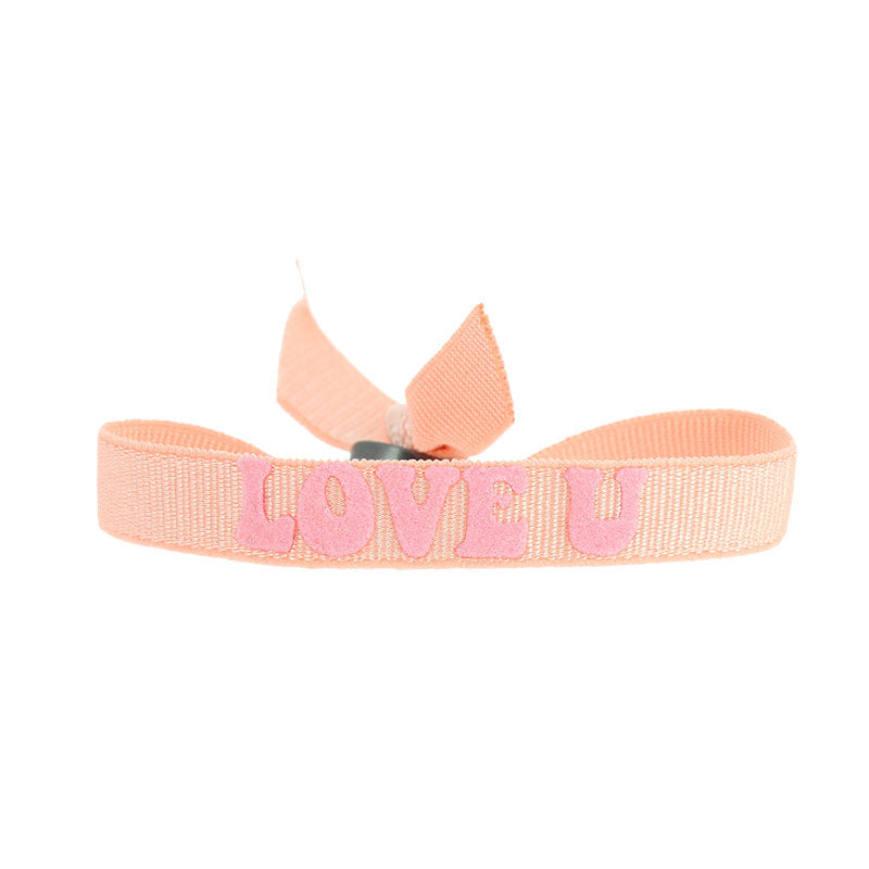 Message bracelet / love u