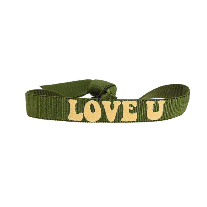 Message bracelet / love u