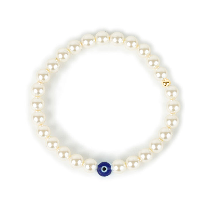 Imitation eye pearl bracelet