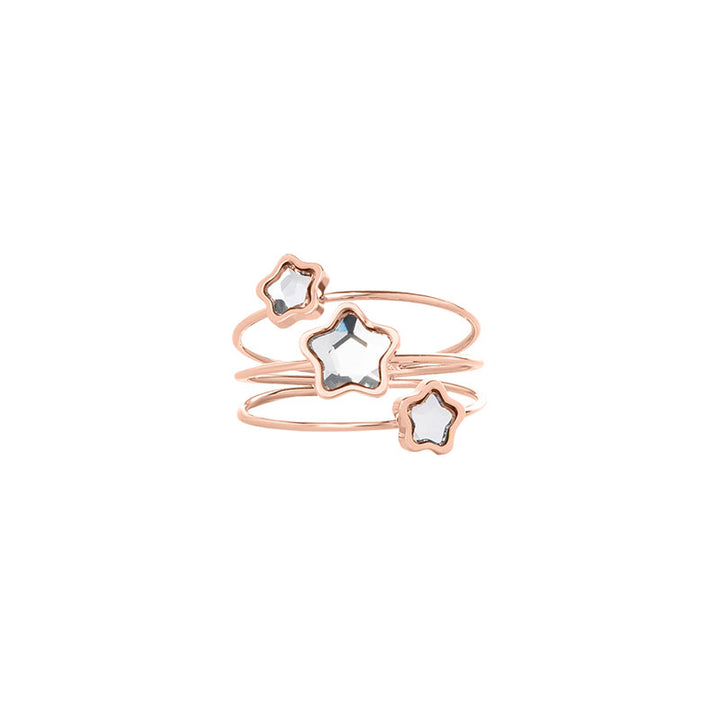 Triple star ring