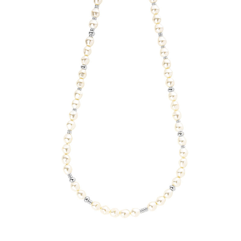 Baroque pearl necklace