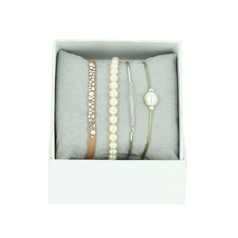 Rhinestone box pearl 22