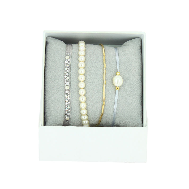 Rhinestone box pearl 22