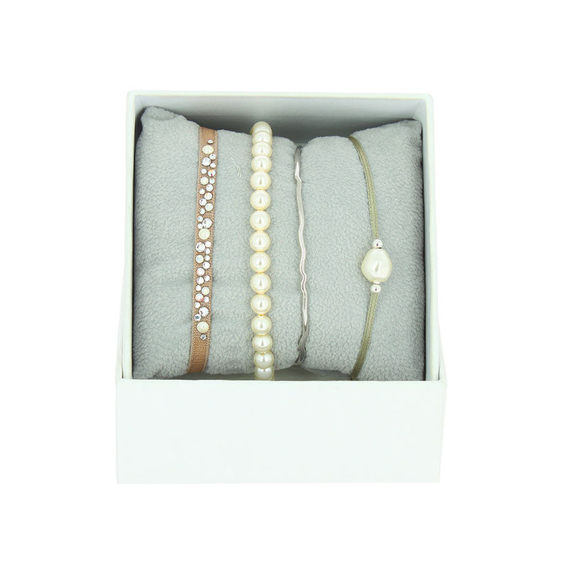 Rhinestone box pearl 22