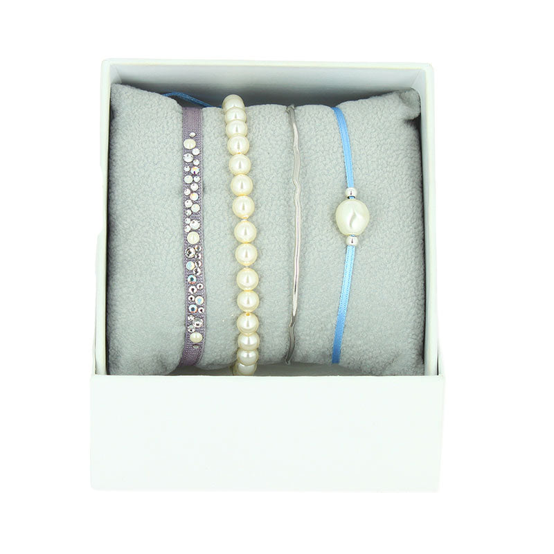 Rhinestone box pearl 22