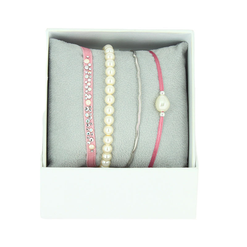 Rhinestone box pearl 22