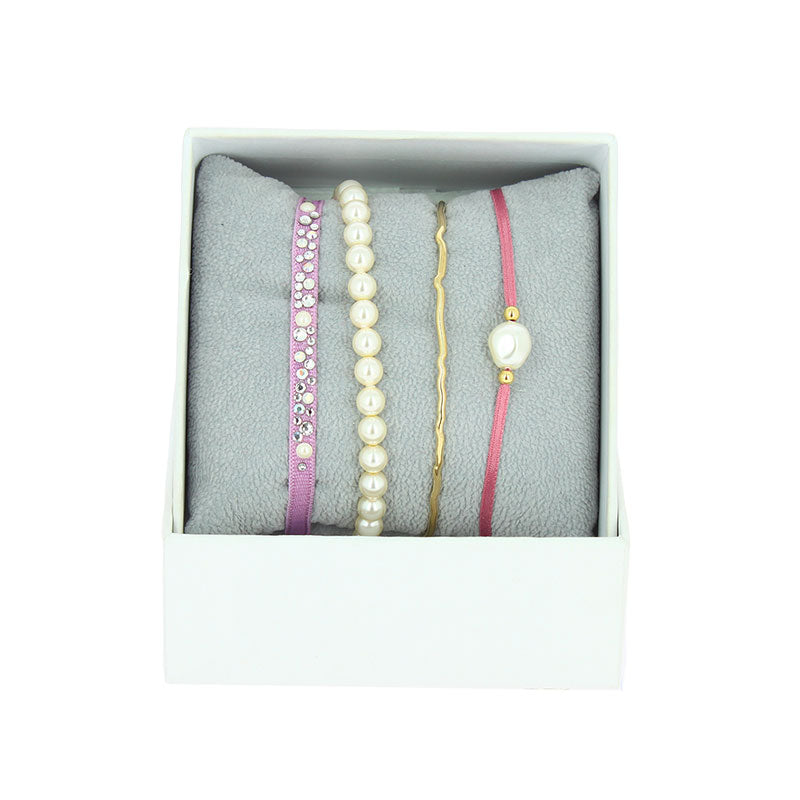 Rhinestone box pearl 22