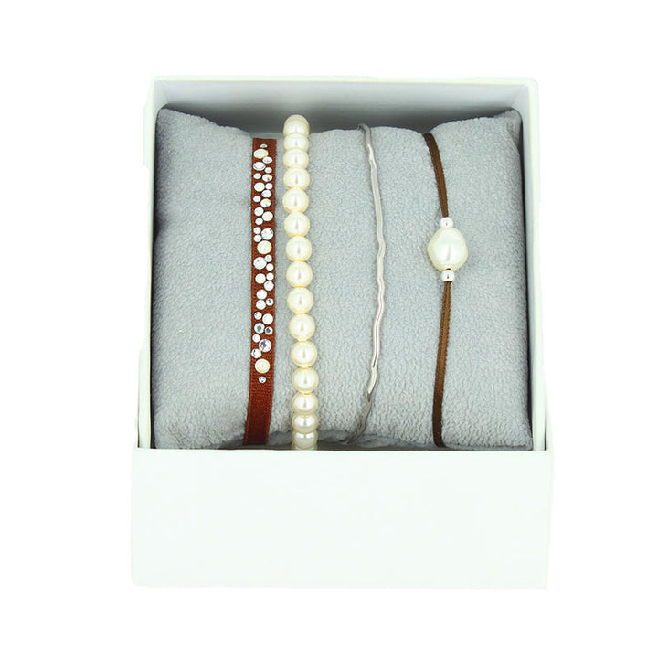 Rhinestone box pearl 22