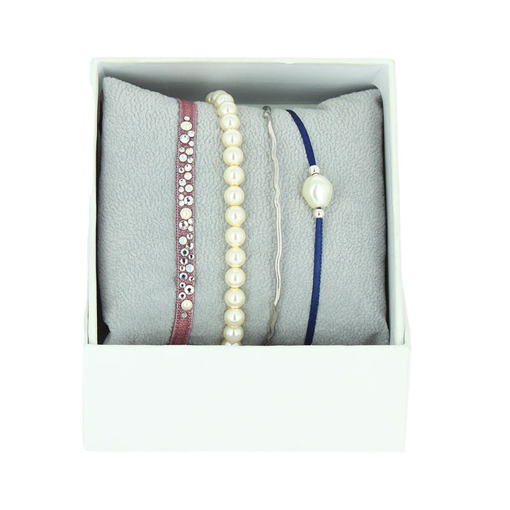 Rhinestone box pearl 22