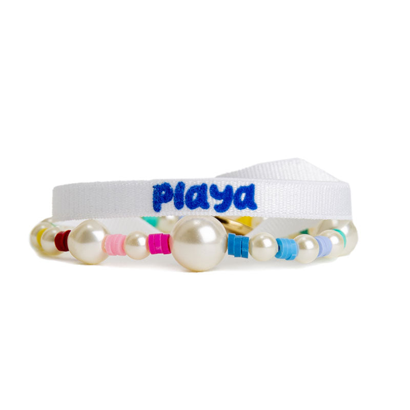 Playa bracelets + pouch set