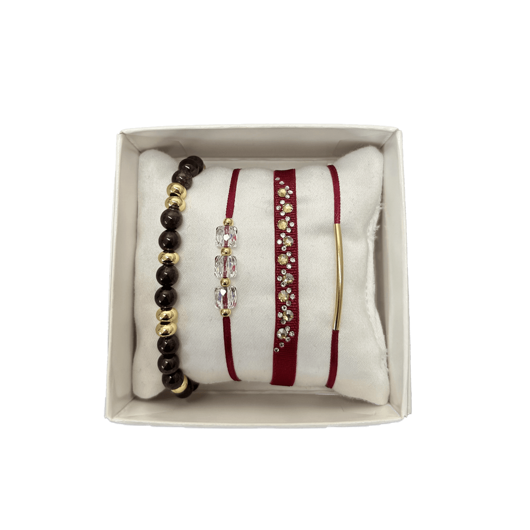 Strass box Triangle strassé