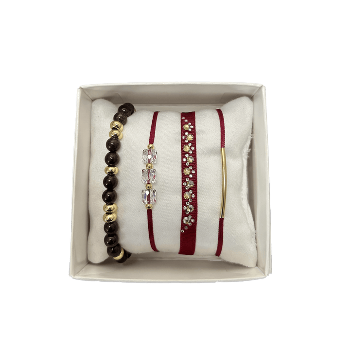 Strass box Triangle strassé