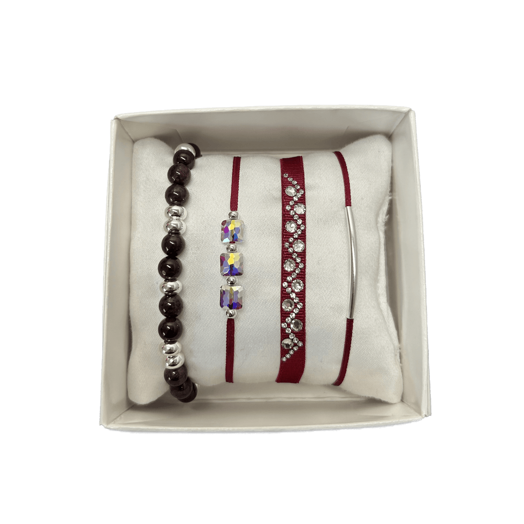 Strass box Triangle strassé