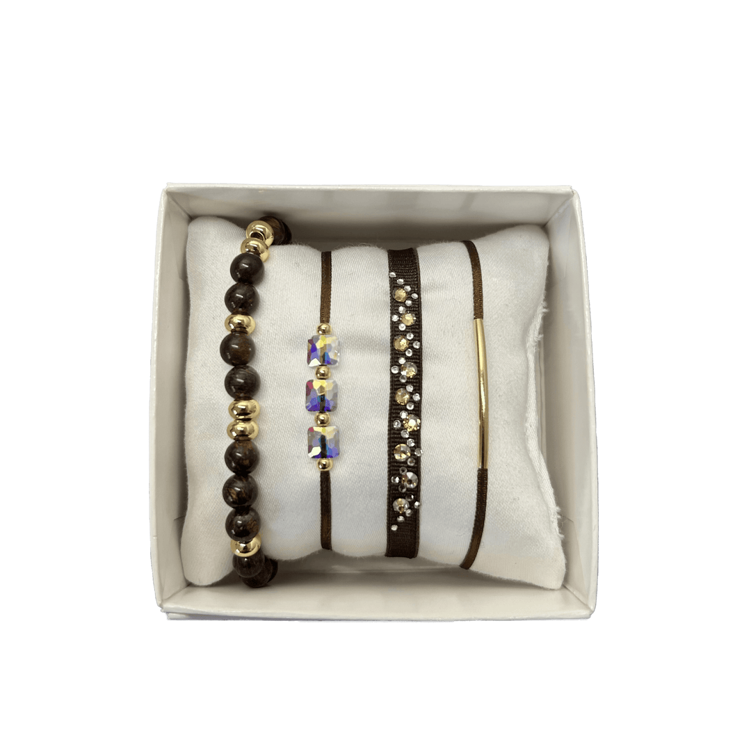 Strass box Triangle strassé