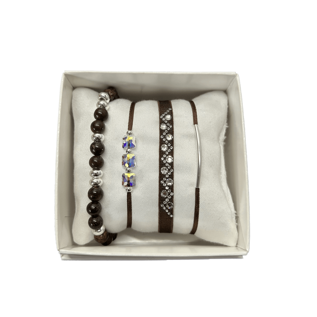 Strass box Triangle strassé