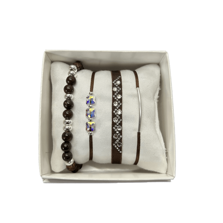 Strass box Triangle strassé