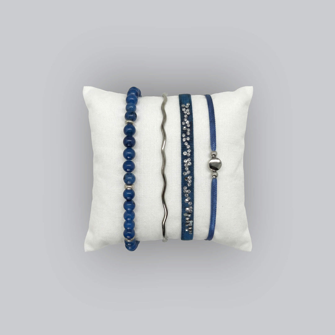 Strass box Wave