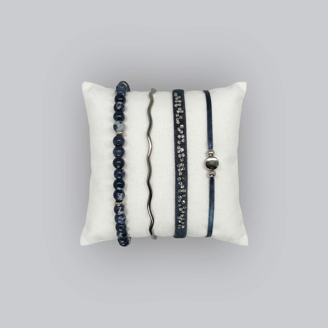 Strass box Wave