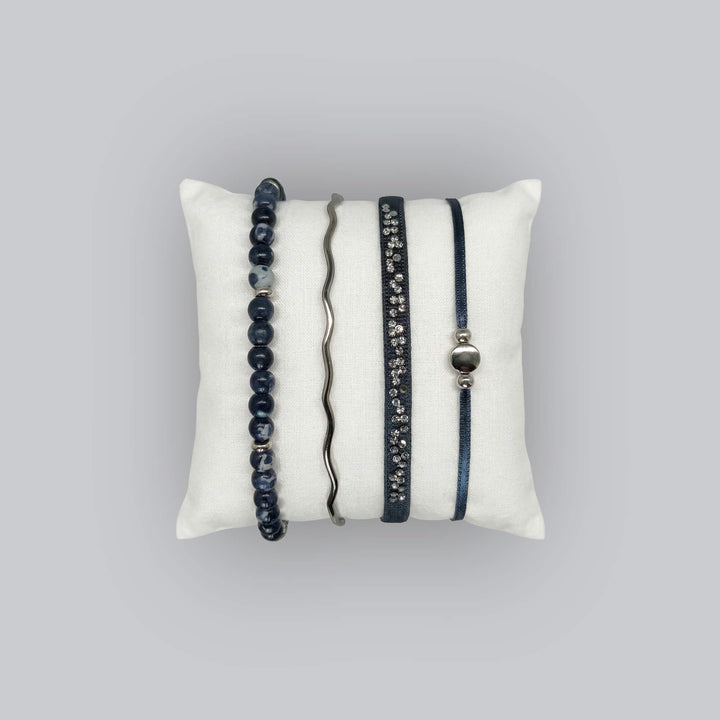 Strass box Wave
