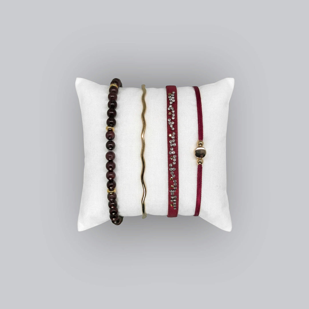 Strass box Wave