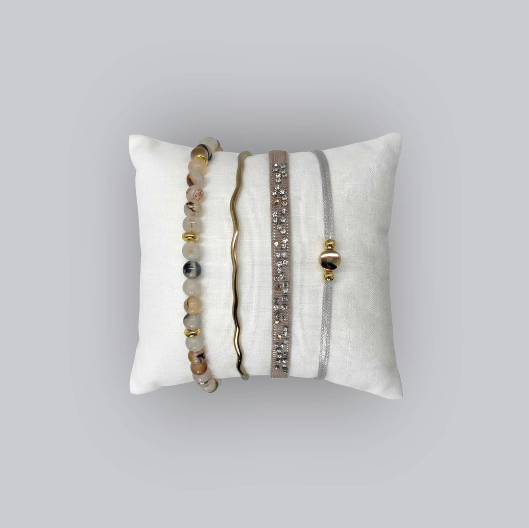 Strass box Wave