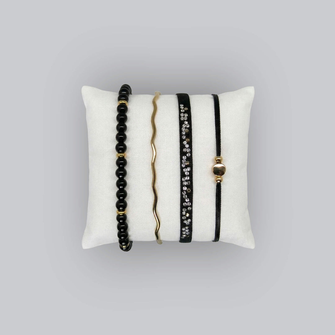 Strass box Wave