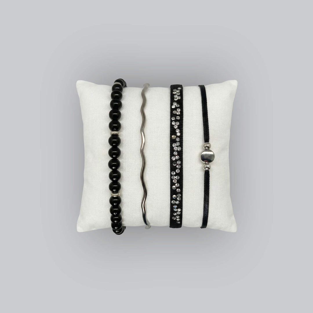 Strass box Wave