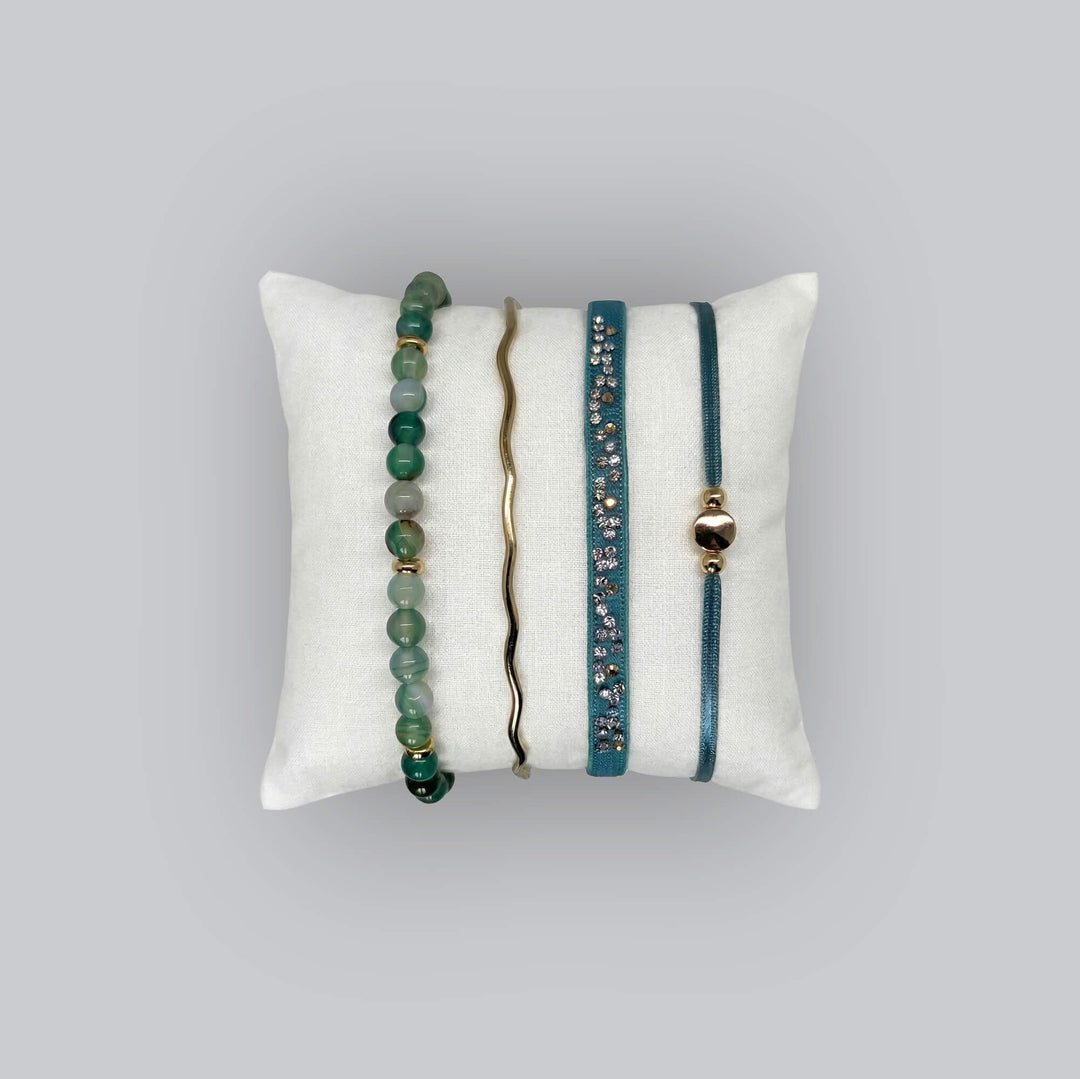 Strass box Wave