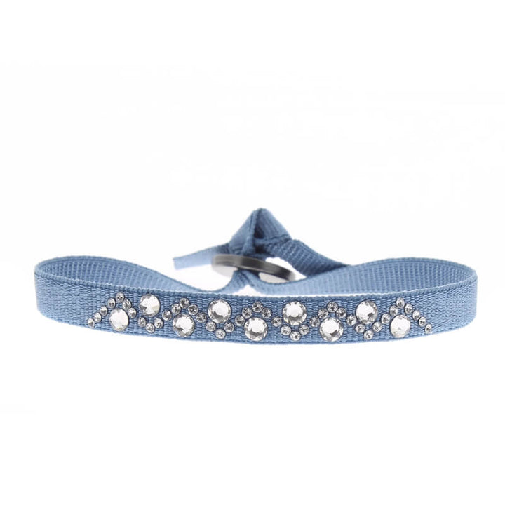 Rhinestone triangle bracelet - 6mm