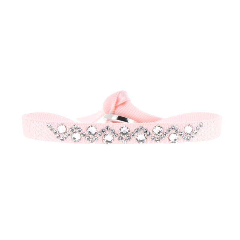 Rhinestone triangle bracelet - 6mm