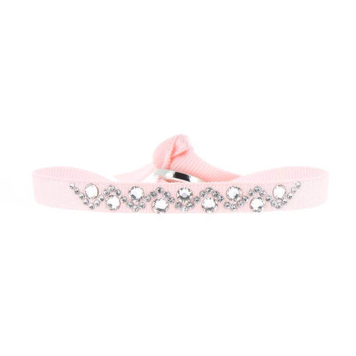 Rhinestone triangle bracelet - 6mm