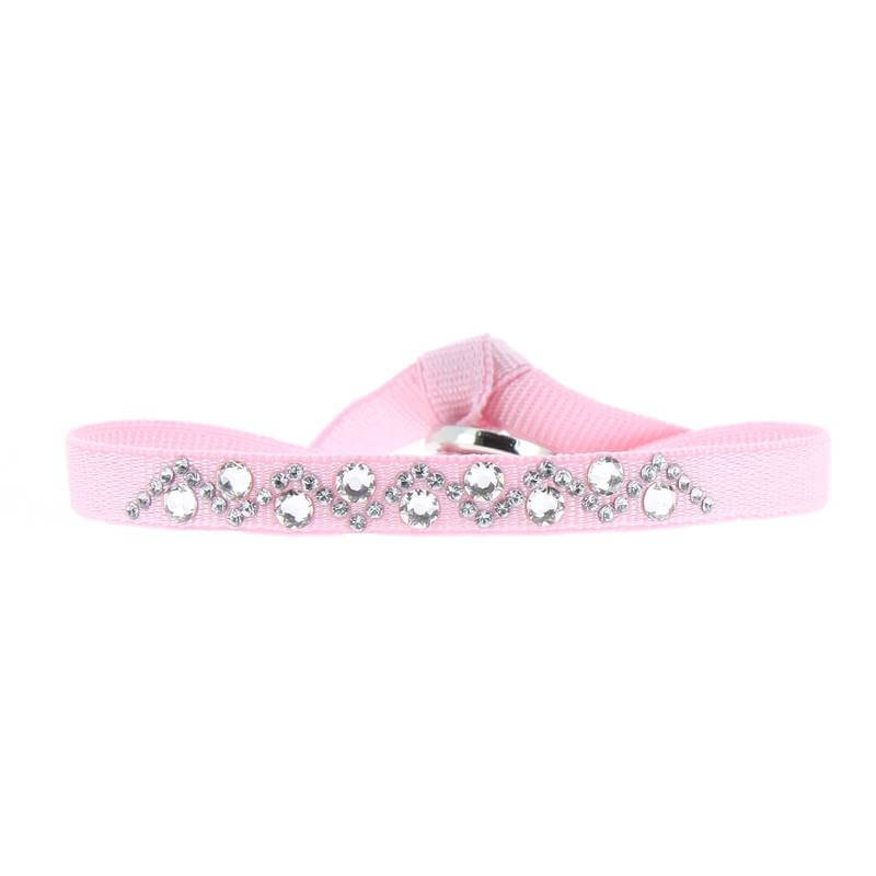 Rhinestone triangle bracelet - 6mm