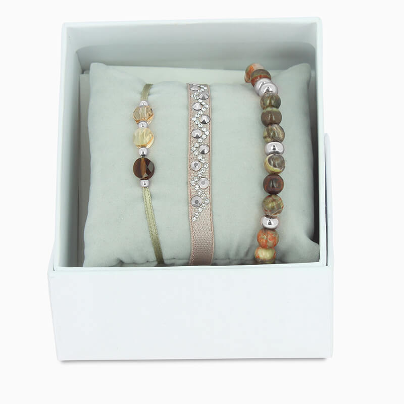 Strass box Triangle strassé