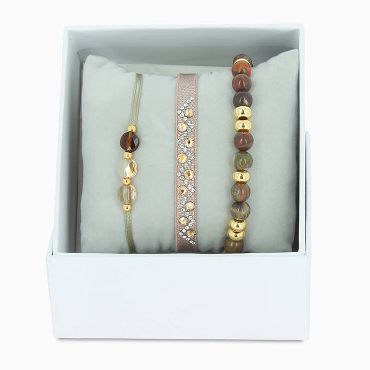 Strass box Triangle strassé